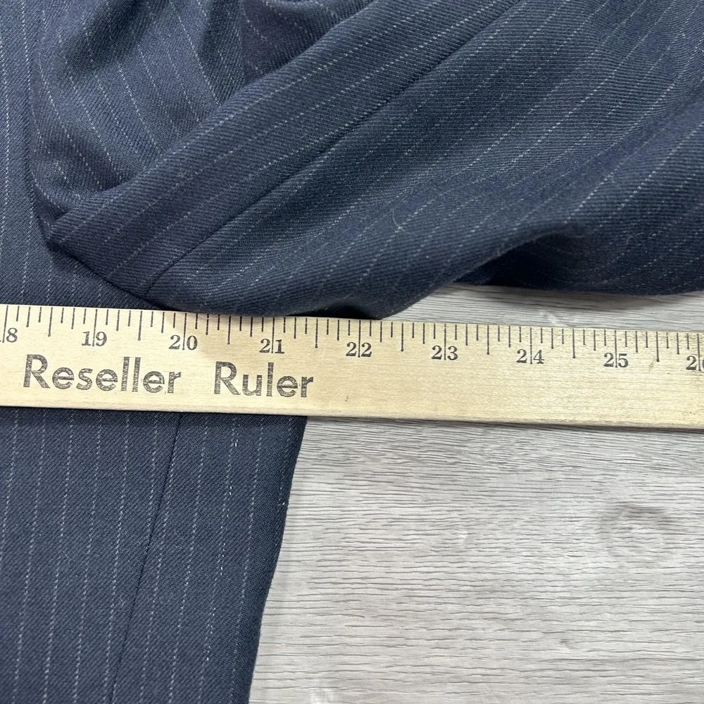 Kuppenheimer Blazer Mens 42R Navy Pinstripe 2 Button‎ Vented Suit Jacket